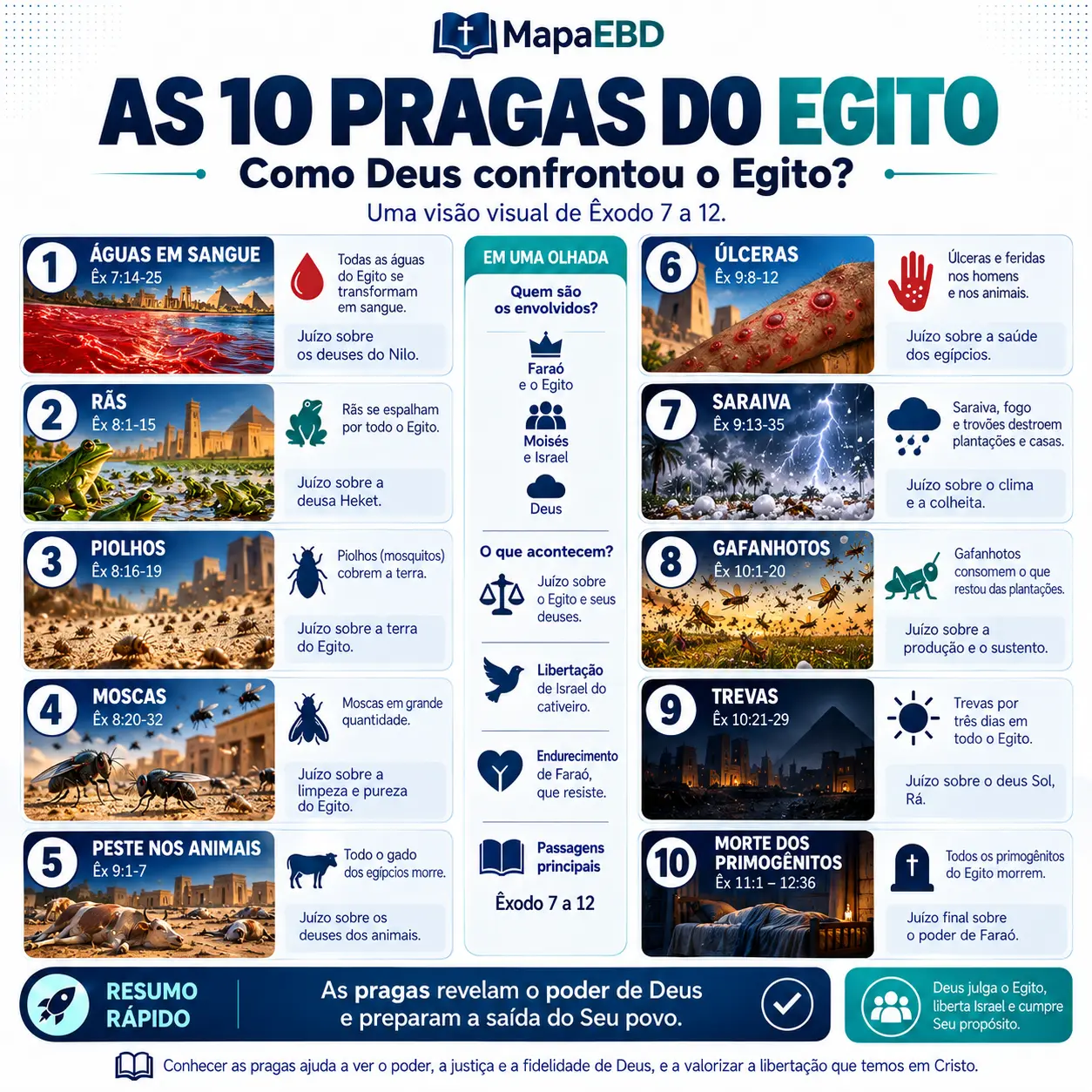 As 10 Pragas do Egito